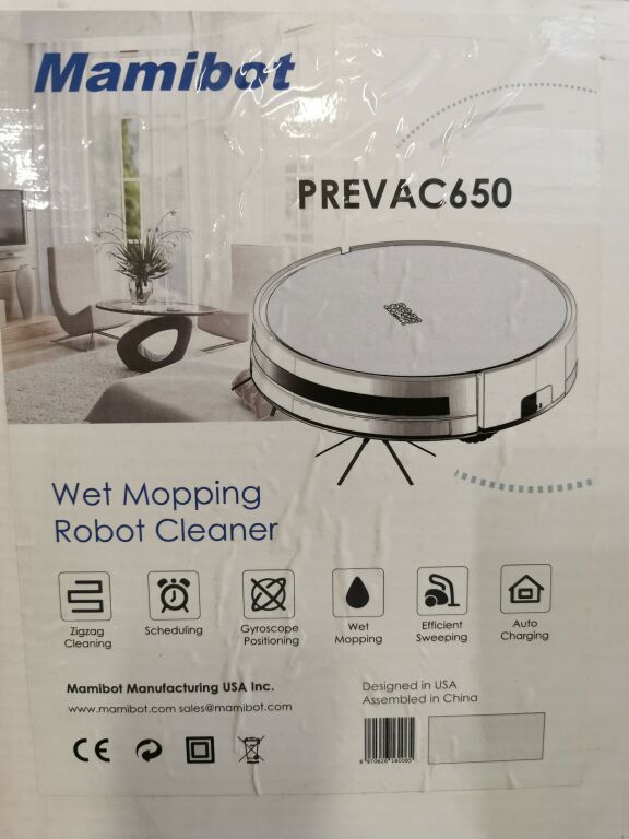 ROBOT SPRZĄTAJĄCY MAMIBOT PREVAC 650
