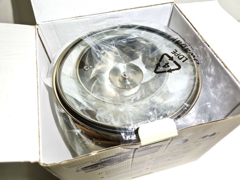 VINTAGE CUISINE RETRO GARNKI STAL NIERDZEWNA 6 EL