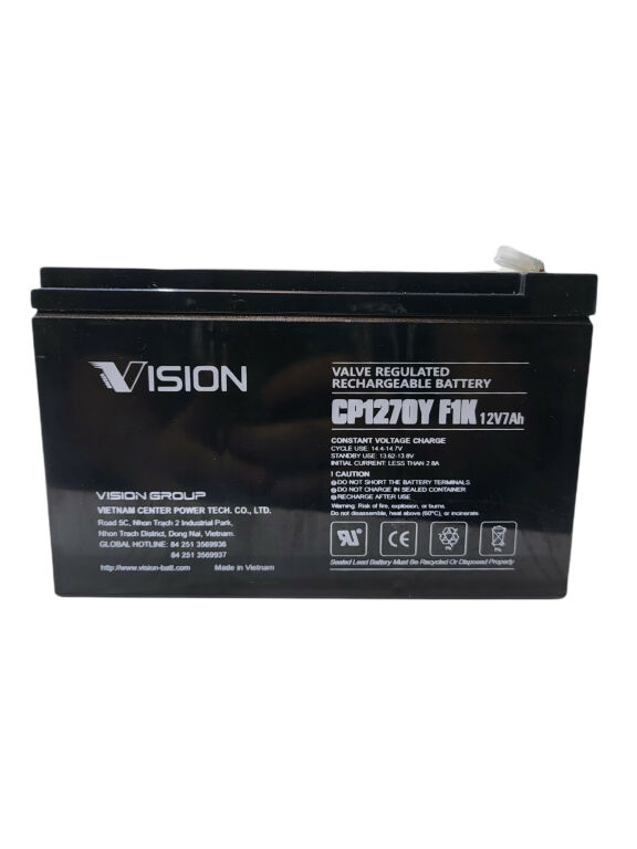 AKUMULATOR 12V 7AH CP1270 VISION