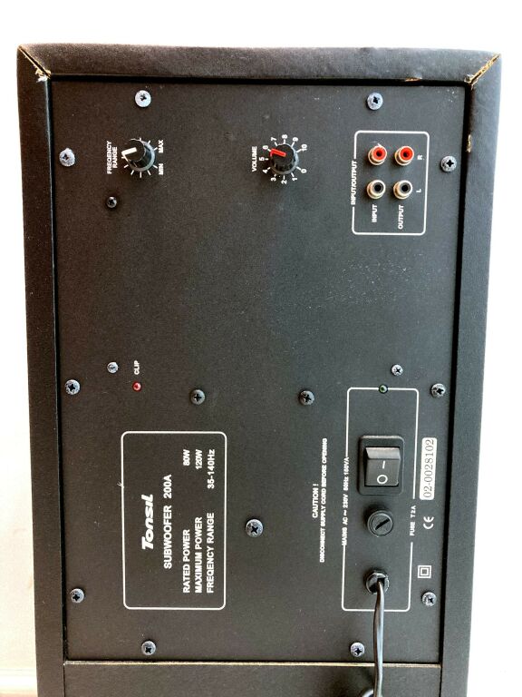 SUBWOOFER TONSIL 200A