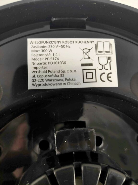 ROBOT KUCHENNY DEKRA 300W (USZKODZONY)