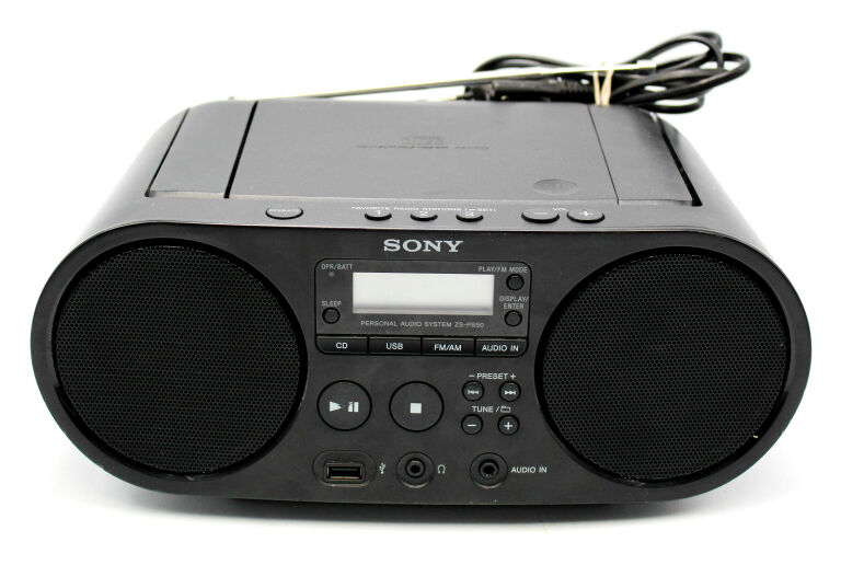 RADIOODTWARZACZ SONY ZSPS50 CZARNY