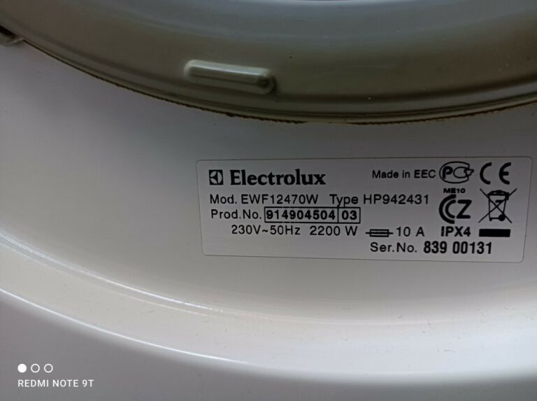 PRALKA ELECTROLUX 6 KG