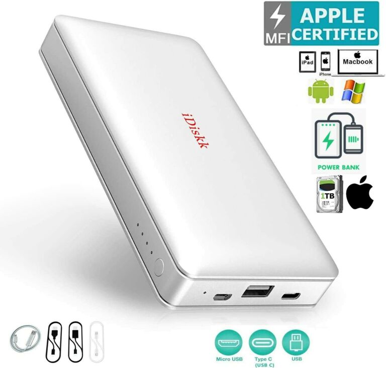 IDISKK DYSK 1TB DO IPHONE IPAD IPOD POWERBANK