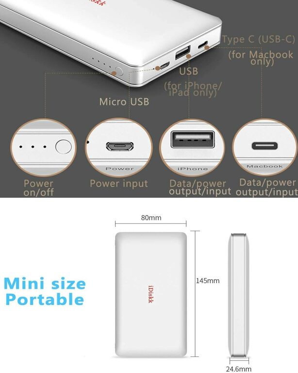 IDISKK DYSK 1TB DO IPHONE IPAD IPOD POWERBANK