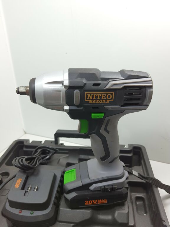 KLUCZ UDAROWY 20V MAX NITEO TOOLS WALIZKA