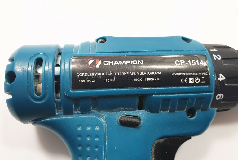 WKRĘTARKA AKUMULATOROWA CHAMPION CP-1514 WALIZKA