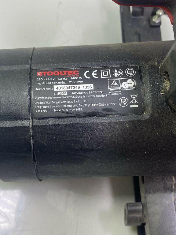 PILARKA TARCZOWA TOOLTEC 1400W