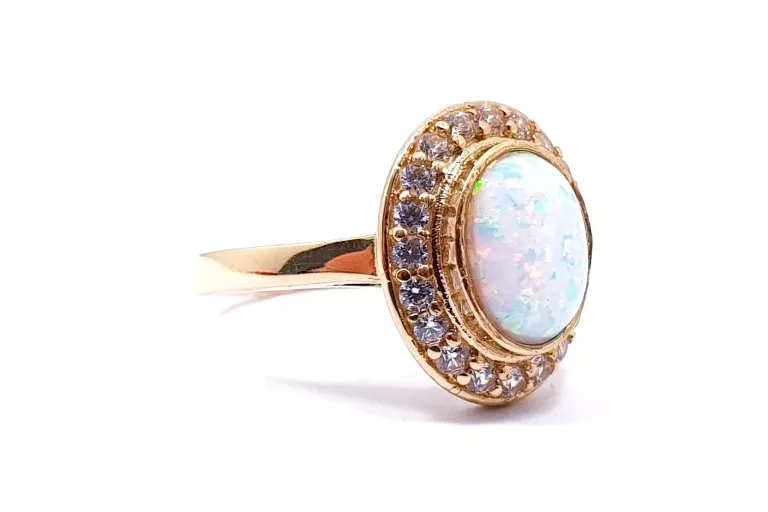 zloty-pierscionek-opal-cyrkonie-r19-rodzaj-wyrob-jubilerski