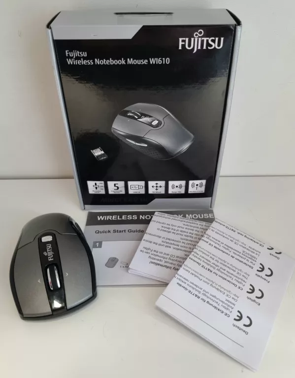USZKODZ. MYSZ FUJITSU WI610 // 2000 DPI