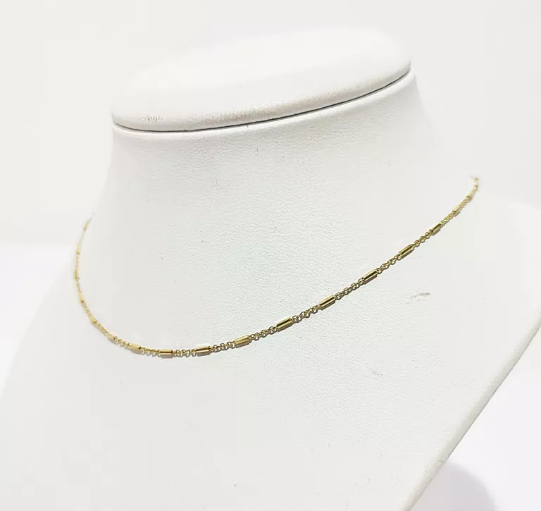 ELEGANCKI ZŁOTY ŁAŃCUSZEK 585P 2.09G 54CM