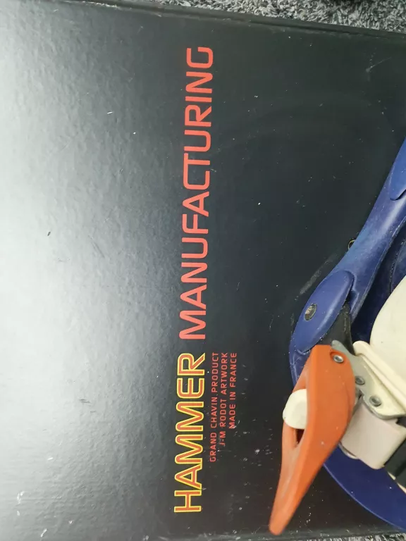 DESKA SNOWBOARDOWA HAMMER XXL 165CM Z WIĄZANIAMI