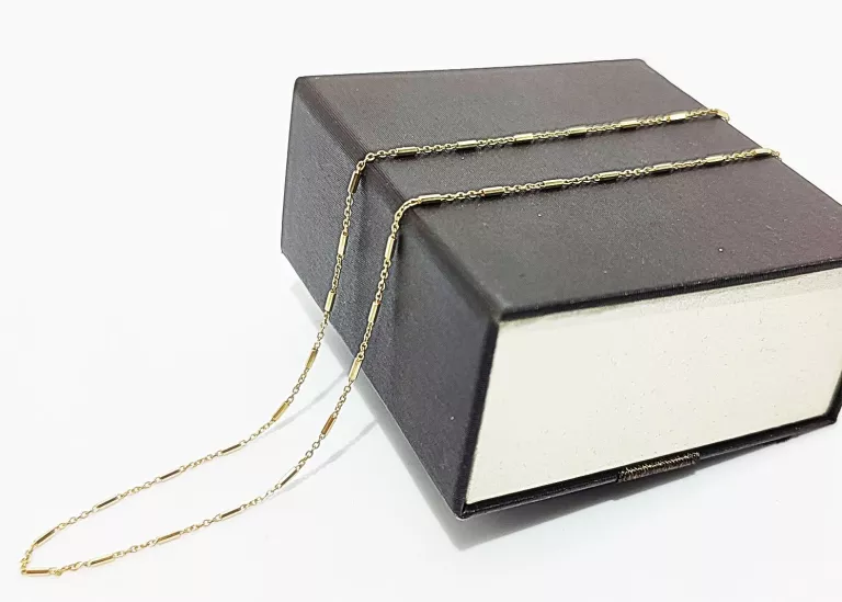 ELEGANCKI ZŁOTY ŁAŃCUSZEK 585P 2.09G 54CM