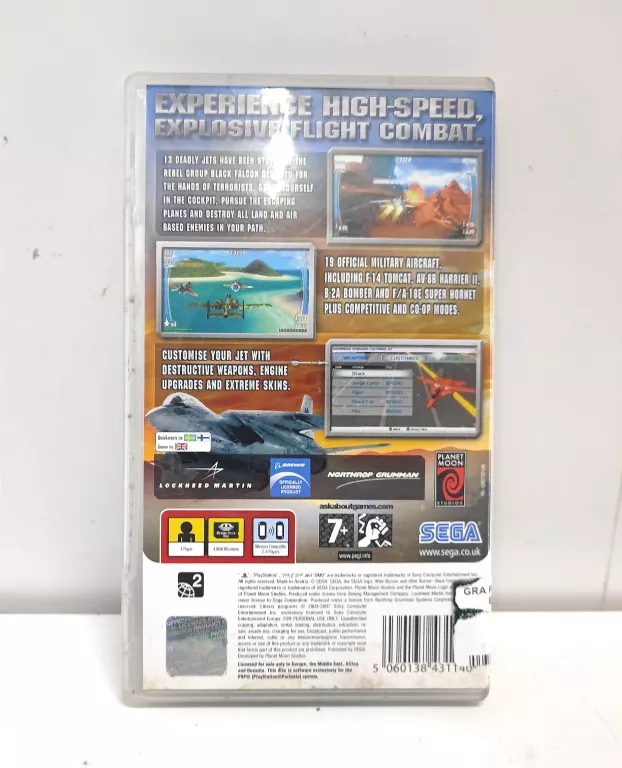 GRA PSP AFTER BURNER BLACK FALCON