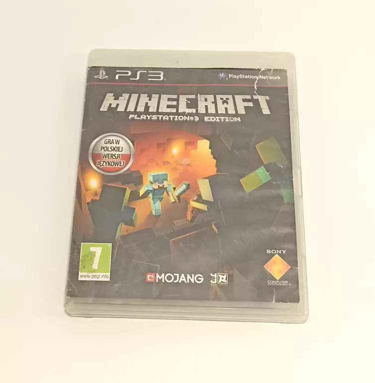 GRA NA PS3 MINECRAFT