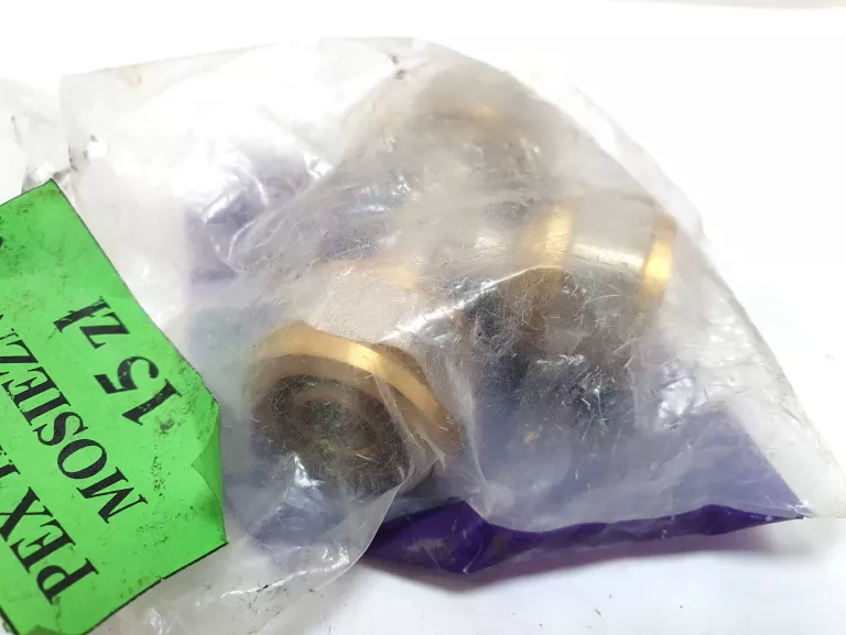 PEX TRÓJNIK MOSIĘŻNY SKRĘCANY 16X16X16 MM