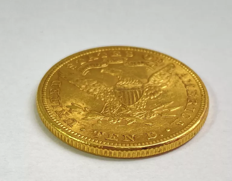 USA 10 DOLARÓW 1881 ZŁOTO