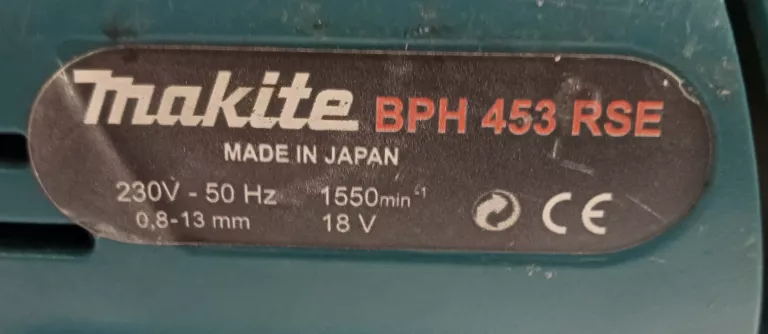 WKRĘTARKA MAKITE BPH 453 RSE + 2 AKU