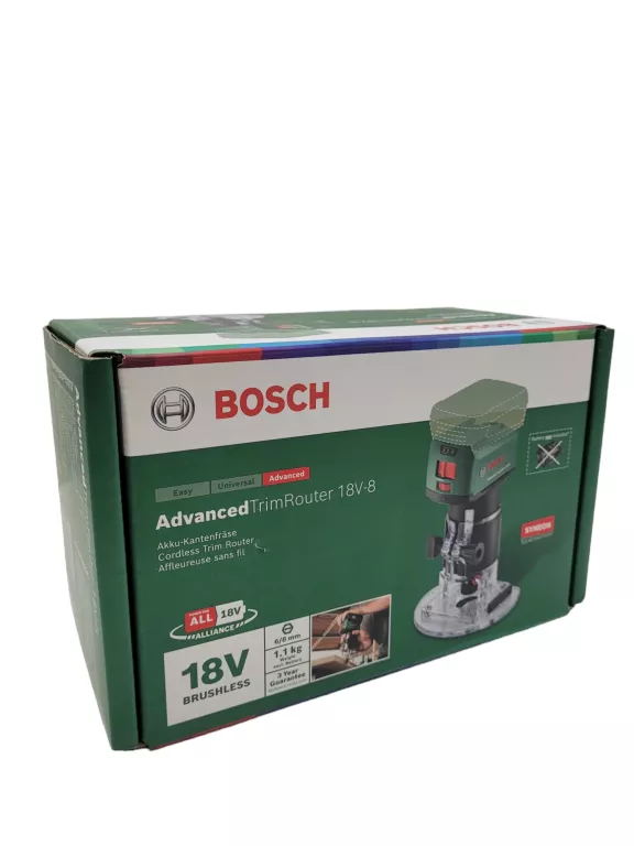 FREZARKA DO KRAWĘDZI BOSCH ADVANCEDTRIMROUTER 18V