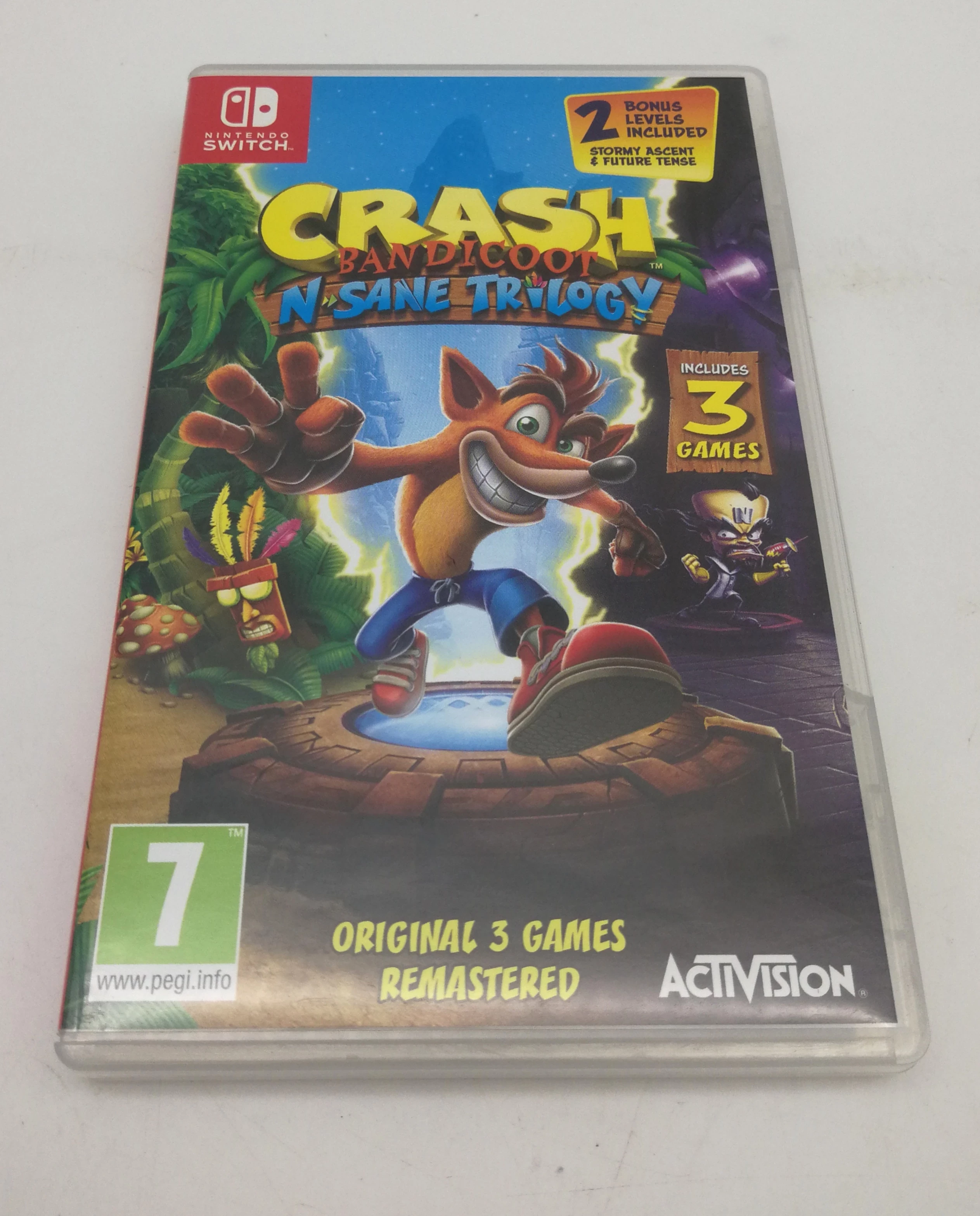 GRA NINTENDO SWITCH CRASH BANDICOOT N SANE TRILOG Gry akcji Loombard.pl