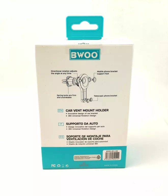 BWOO UCHWYT SAMOCHODOWY ZJ84