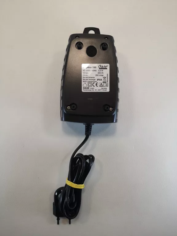 NAPOWIETRZACZ DO AKWARIUM OASE OXYMAX 200 W