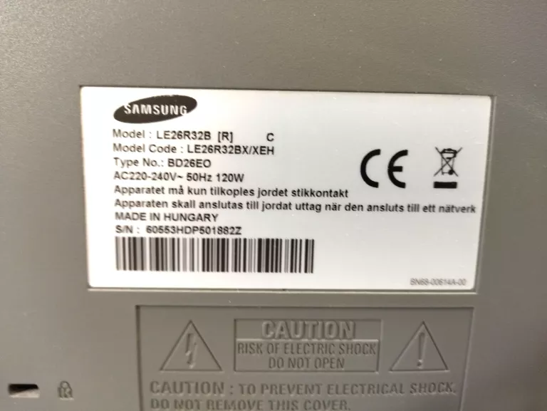 TELEWIZOR SAMSUNG LE26R32B OPIS!!