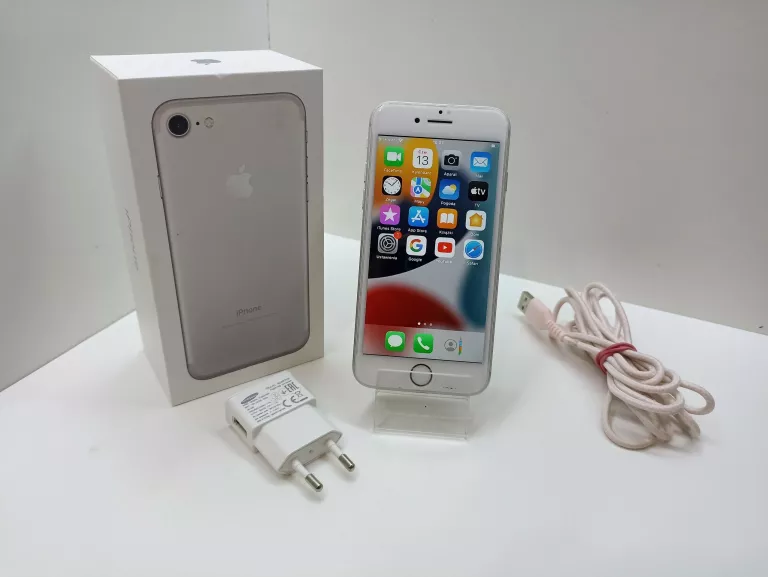 TELEFON APPLE IPHONE 7 32GB KOMPLET ICLOUD