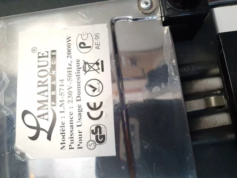 LAMARQUE TABL GRILL ELEKTRYCZNY