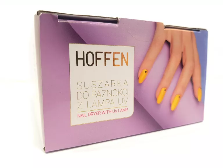 SUSZARKA DO PAZNOKCI Z LAMPĄ UV HOFFEN