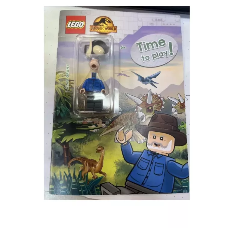 LEGO JURASSIC WORLD ALAN GRANT