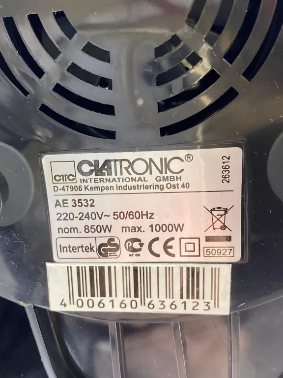 SOKOWIRÓWKA CLATRONIC AE 3532 @OKAZJA@