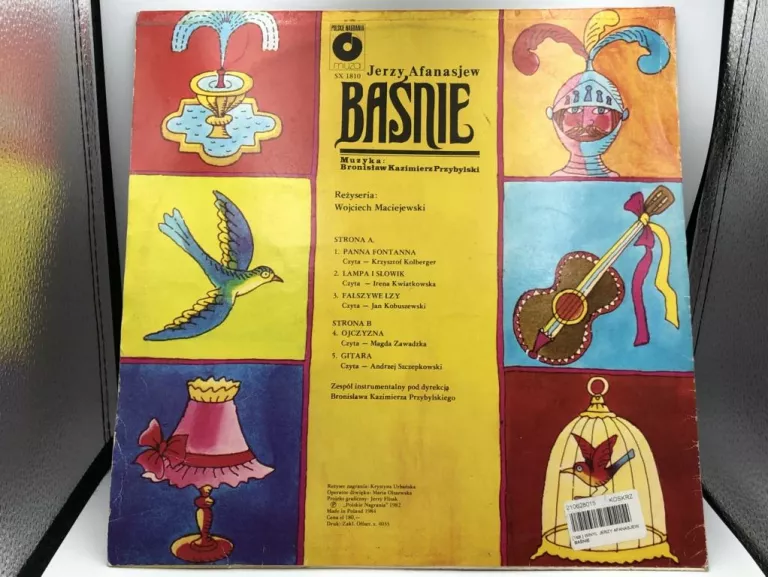 WINYL JERZY AFANASJEW BAŚNIE