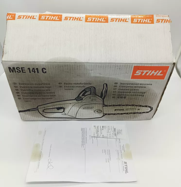 PILARKA ELEKTRYCZNA STIHL MSE141 C GWARANCJA 03.2