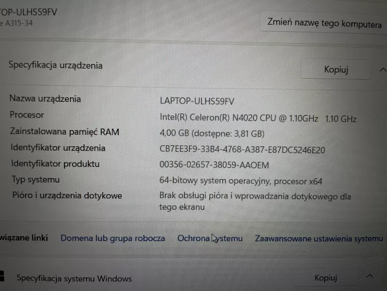 laptop-acer-aspire-3-intel-celeron-8gb-256gb-ssd-rodzaj-karty-graficznej-grafika-zintegrowana
