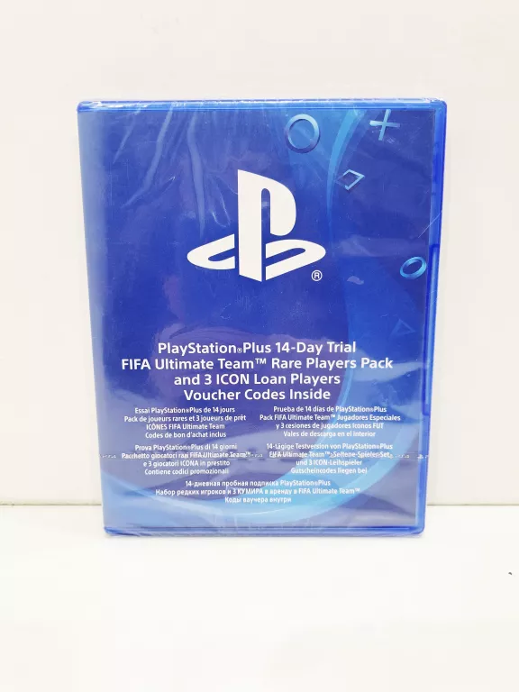 Playstation Plus PS4 EUROPEAN 14 Day Trial FIFA Ultimate Team Rare Players  Pack