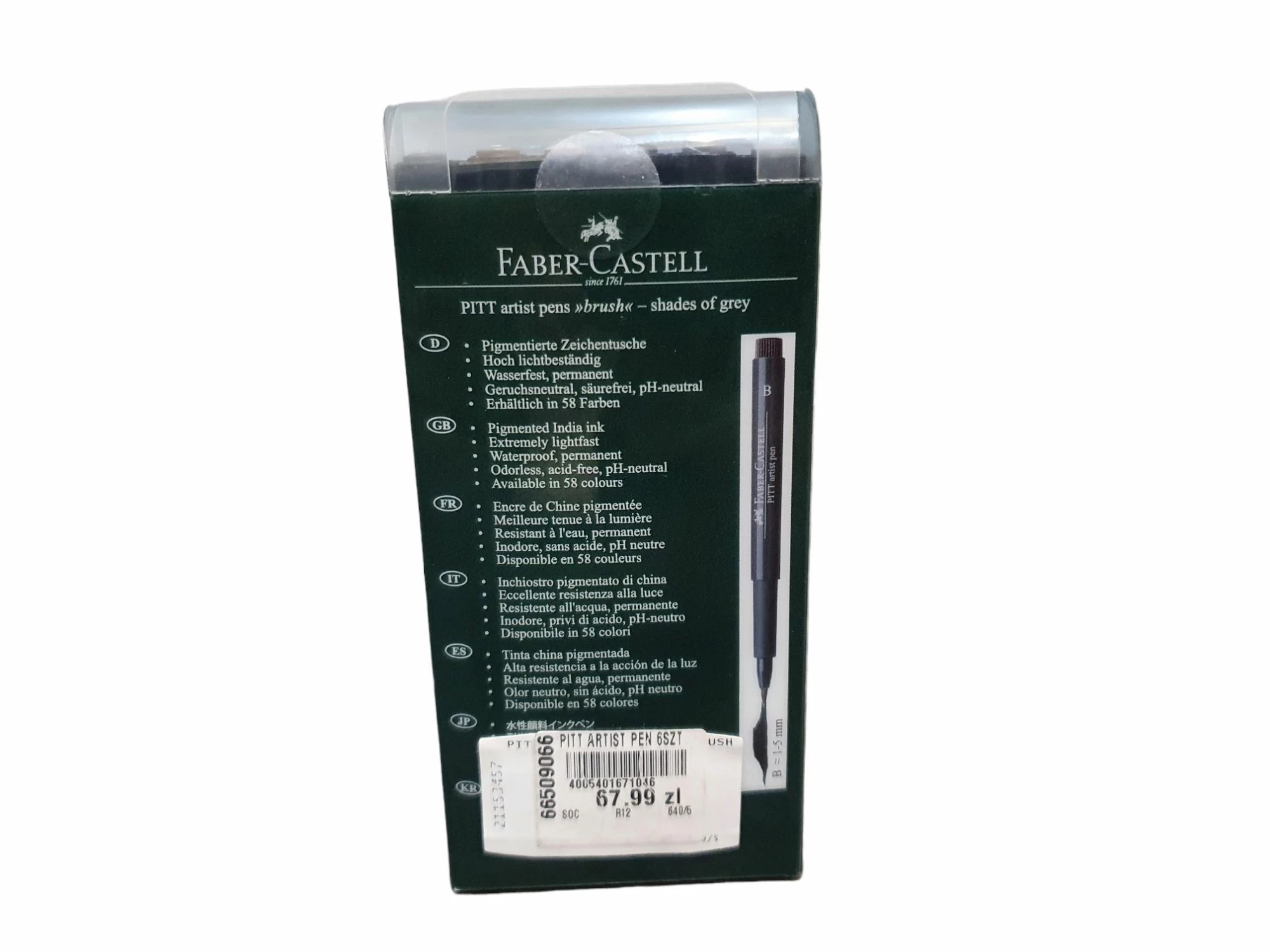 faber-castel-6-pitt-grey-stan-uzywany