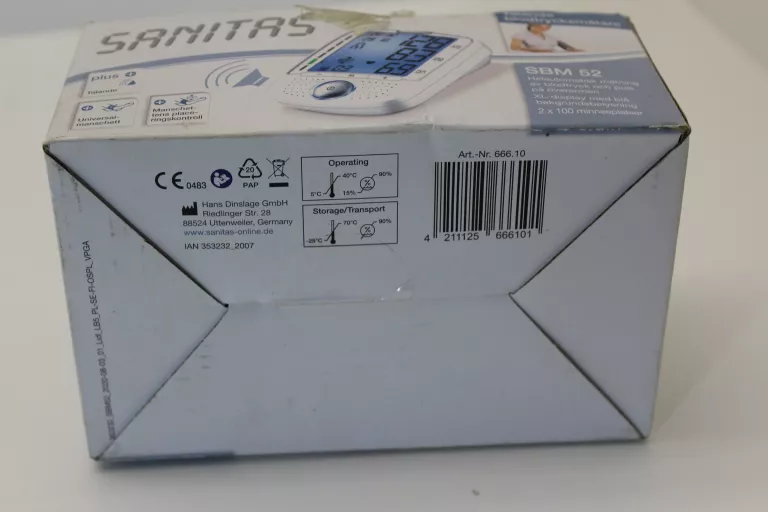 cisnieniomierz-sanitas-sbm-52-stan-uzywany