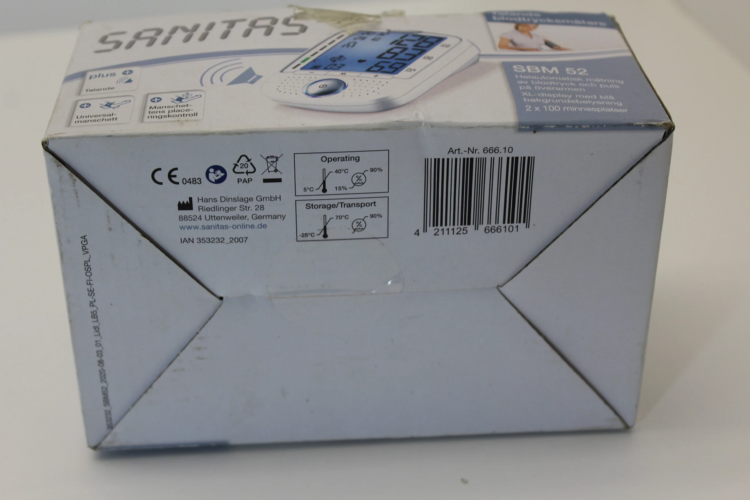 cisnieniomierz-sanitas-sbm-52-stan-uzywany