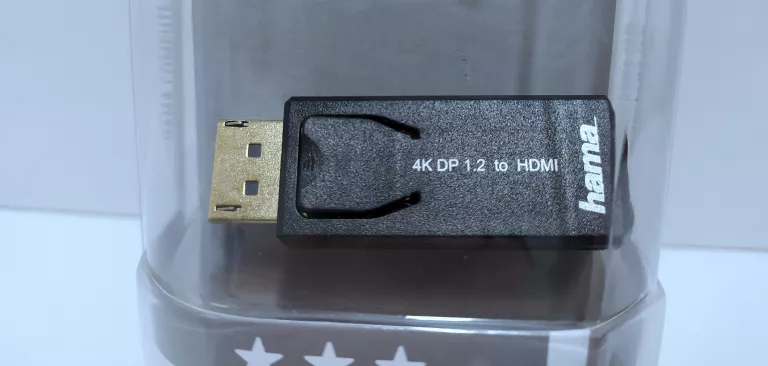 HAMA PRZEJŚCIÓWKA ADAPTER DISPLAYPORT-HDMI UHD 4K