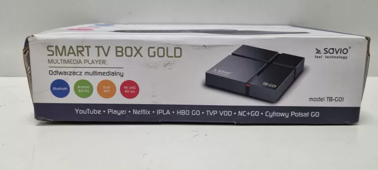 SMART TV BOX SAVIO TB-G01