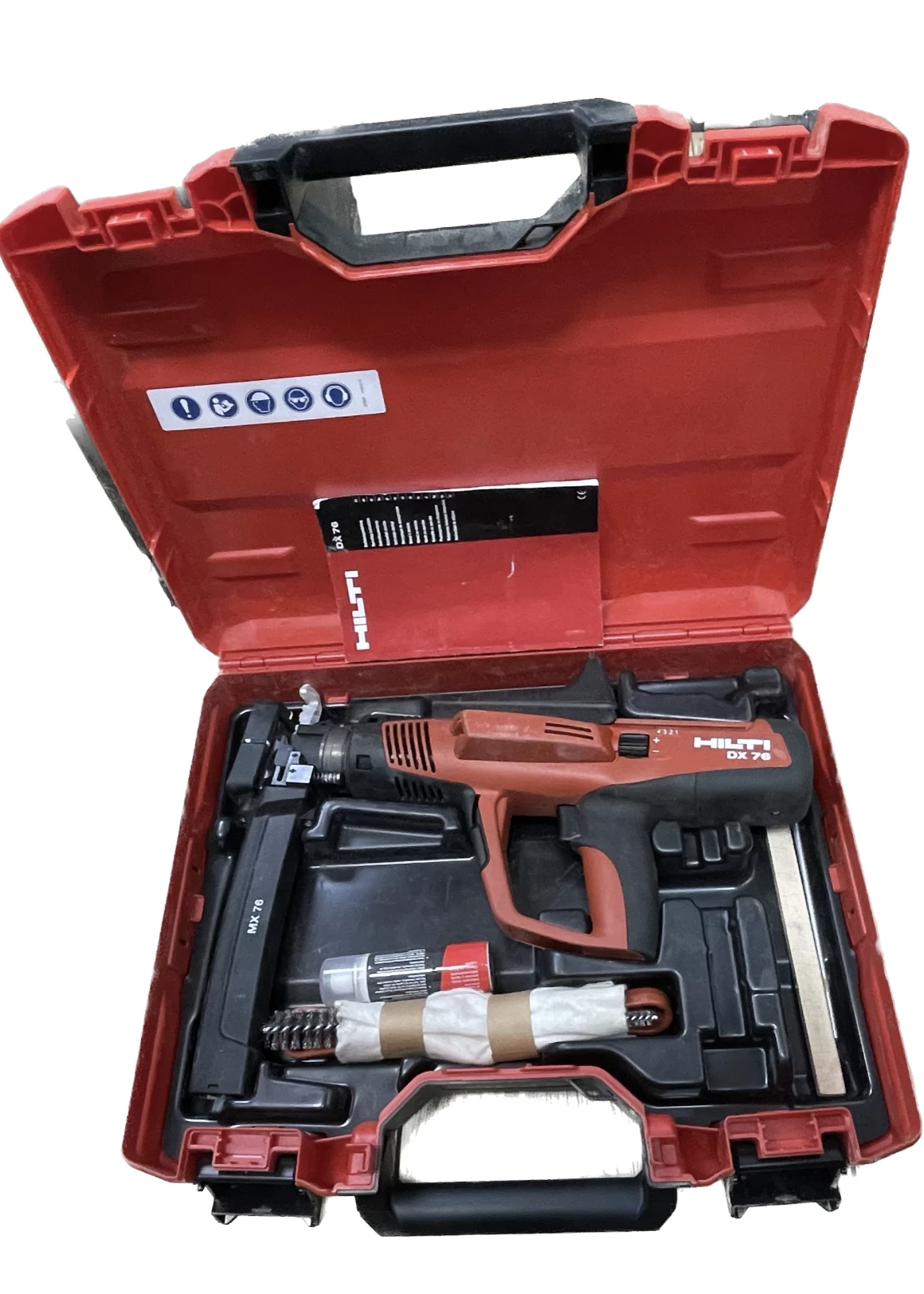 hilti-dx76-osadzak-mocowania-blach-do-stali-okazj-stan-uzywany