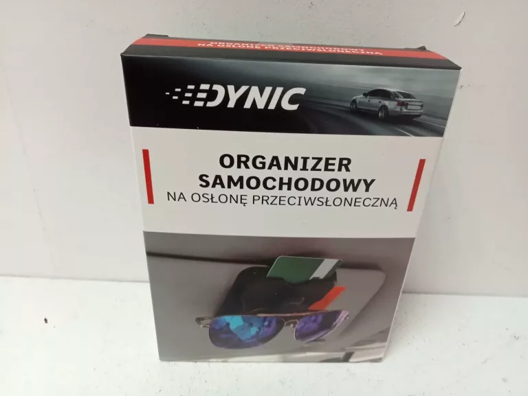 ORGANIZER SAMOCHODOWY NA OSŁONĘ PRZECIWSŁONECZNĄ