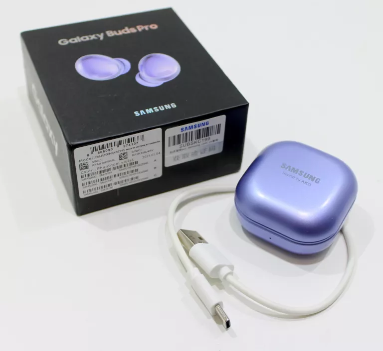 SŁUCHAWKI SAMSUNG GALAXY BUDS PRO FIOLETOWE