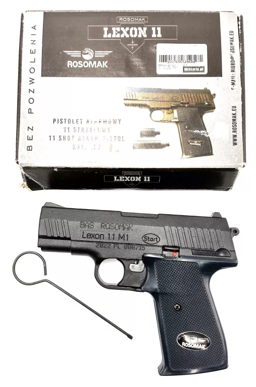 PISTOLET HUKOWY LEXON 11 M1 6MM + CERTYFIKAT