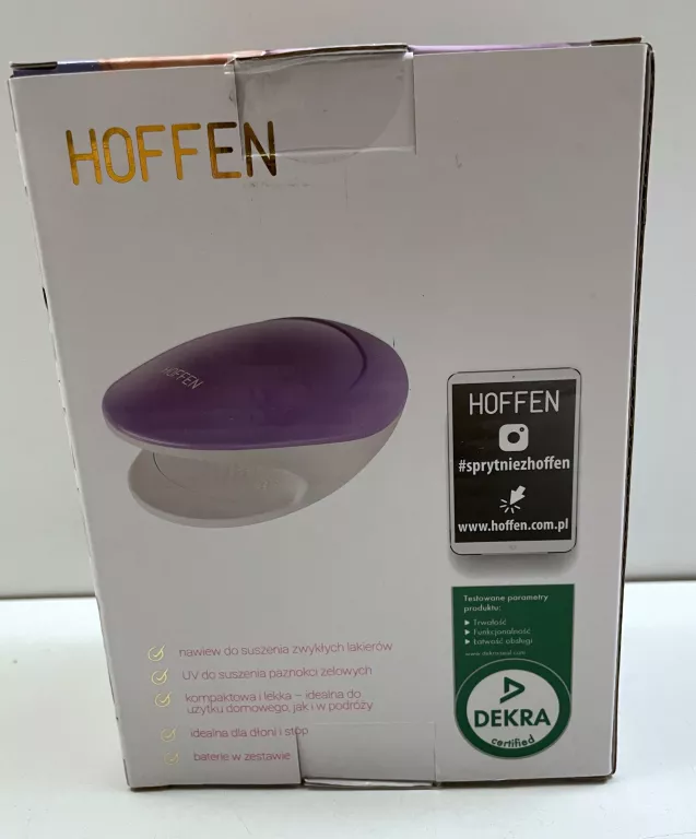 suszarka-do-paznokci-z-lampa-uv-hoffen-stan-uzywany