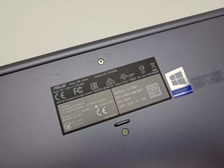 LAPTOP ASUS VIVOBOOK A510UA