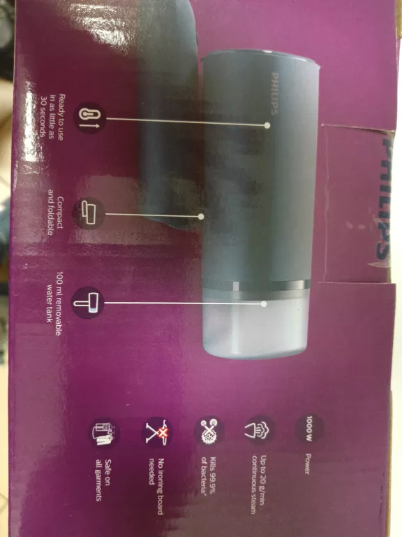 PAROWNICA DO UBRAŃ PHILIPS STH3000/20