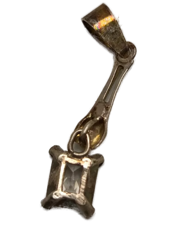 SREBRNY WISZĄCY WISIOREK PR.925 1,9G