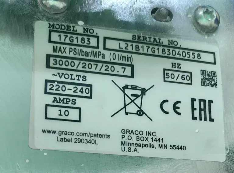 AGREGAT MALARSKI GRACO GX21 +PRZEWÓD CIŚNIENIOWY